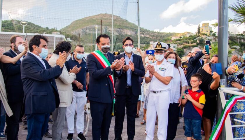 Vietri sul Mare, inaugurato il nuovo attracco a Marina