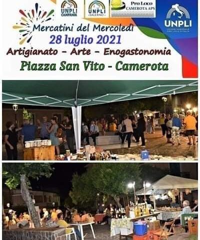 Musica e prodotti locali, da stasera a Camerota i mercatini artigianali