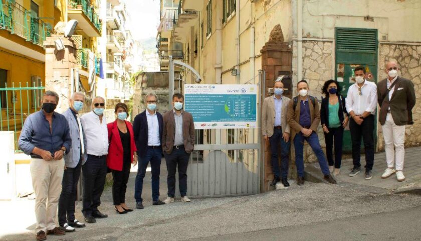Inaugurato a Salerno il primo Cantiere Superbonus del programma “CappottoMio”