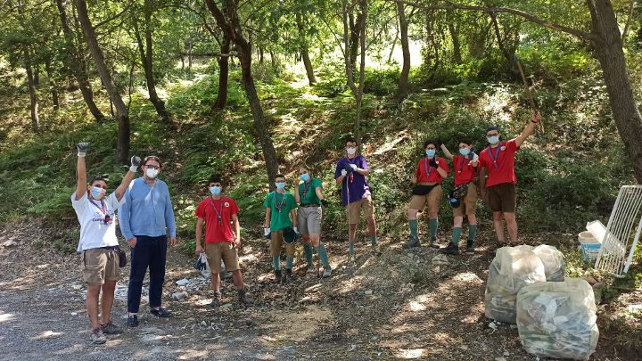 AMBIENTE, SORRISI E PARTECIPAZIONE PER LA PRIMA GIORNATA ECOLOGICA ORGANIZZATA DAL GRUPPO SCOUT CNGEI GIFFONI I