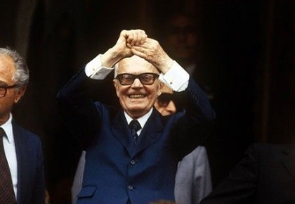 Il 7 luglio del 1978 Sandro Pertini eletto al Quirinale