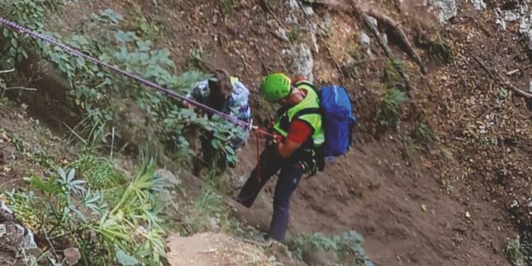 Amalfi, turista escursionista danese salvato dal soccorso alpino