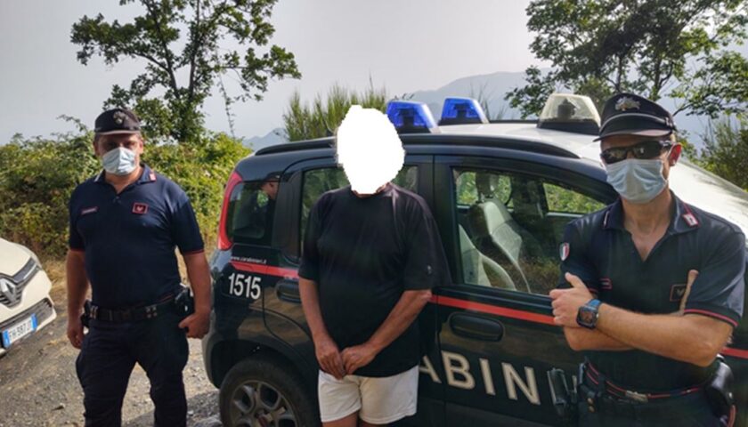 Escursionista si stacca dagli amici, ritrovato dai carabinieri a Chiancolelle in territorio di Tramonti