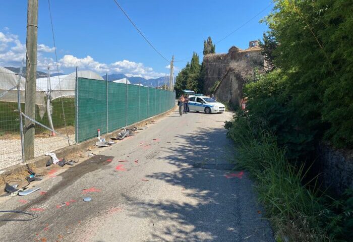 Moto contro camion: muore il 51enne di San Marzanosul Sarno Antonio De Nicola