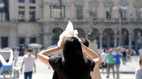 Protezione civile della Regione Campania, ondata di calore dalle 8 di domani a mercoledì