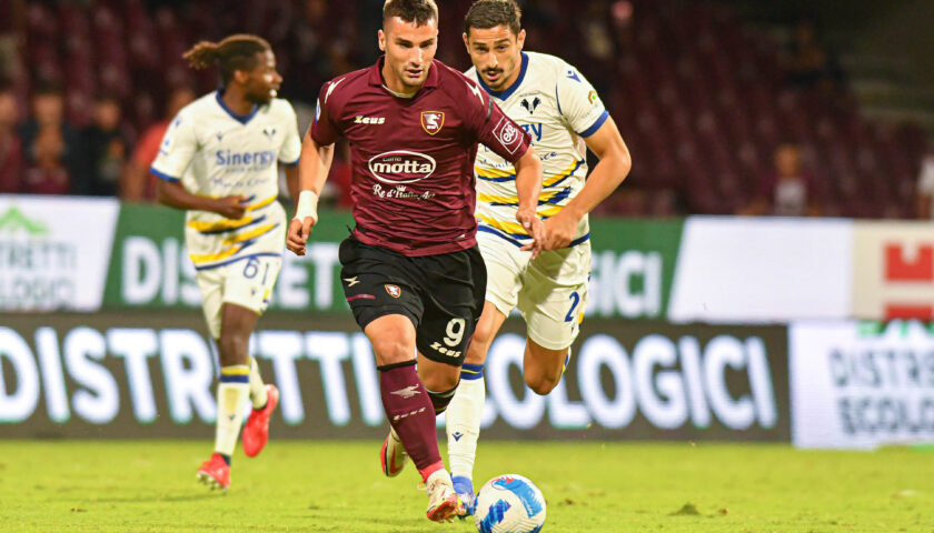 Salernitana, salgono ad 11 i calciatori positivi al Covid