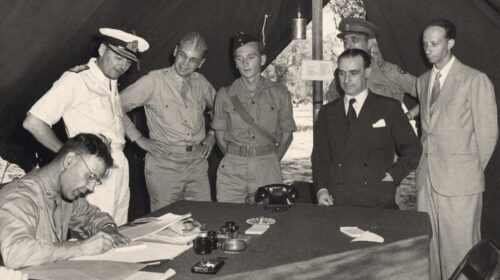 L’8 settembre 1943: l’Armistizio e l’inizio della Resistenza