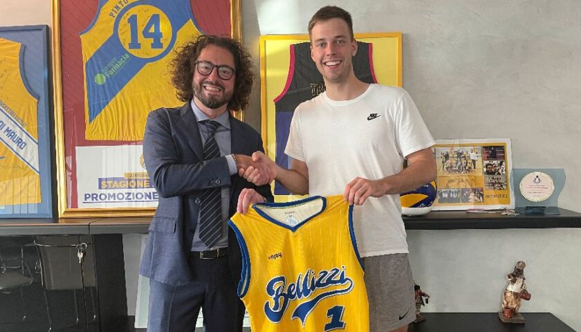 Basket Bellizzi, Vytautas Jakubaitis: “Felice di essere qui, impatto positivo con il coach e i compagni”