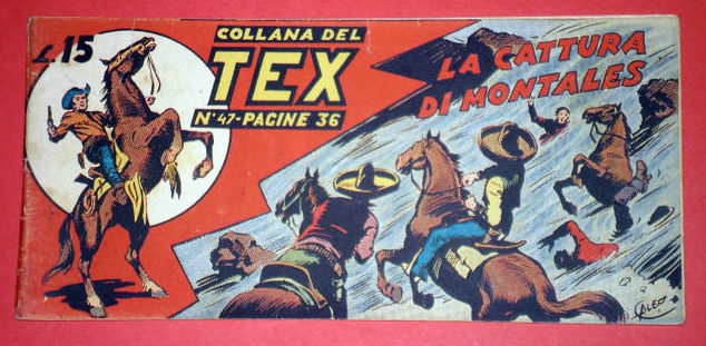 Il 30 settembre 1948 in edicola il primo numero di Tex