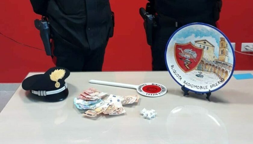 Salerno, spacciava cocaina: arrestato 24enne
