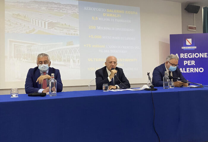 Salerno, “Un miliardo e mezzo di investimenti”