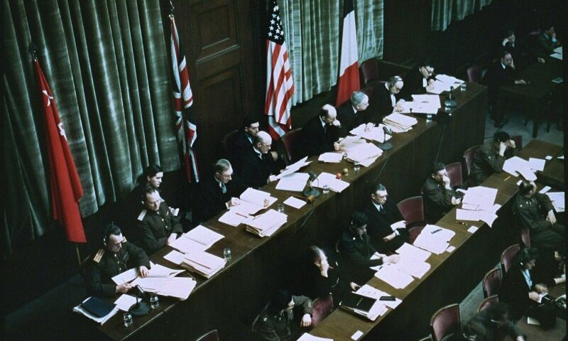 A Berlino il 18 ottobre 1945 la prima udienza del processo di Norimberga