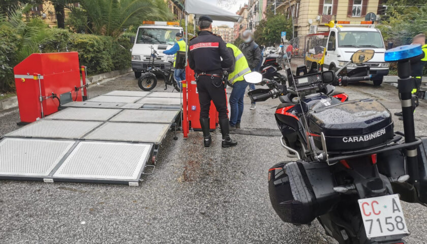 Nocera Inferiore, controlli a tappeto per le biciclette elettriche dopo la denuncia dei residenti