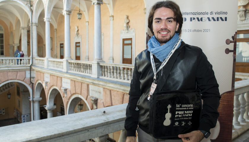 Salerno, il sindaco: “Congratulazione a Giuseppe Gibboni per il premio Paganini vinto ad appena 20 anni”