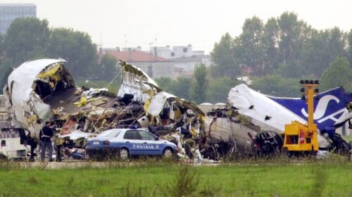 L’8 ottobre del 2001 la strage di Linate con 118 morti
