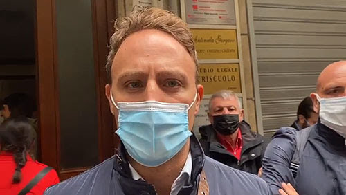 Guerriglia a Roma, Piero De Luca porta solidarietà alla Cgil di Salerno: “Assalto alla nostra democrazia”