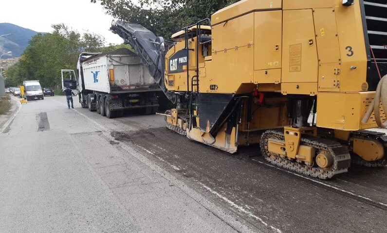 Continuano i lavori a Nocera Inferiore sulla Strada Provinciale 101