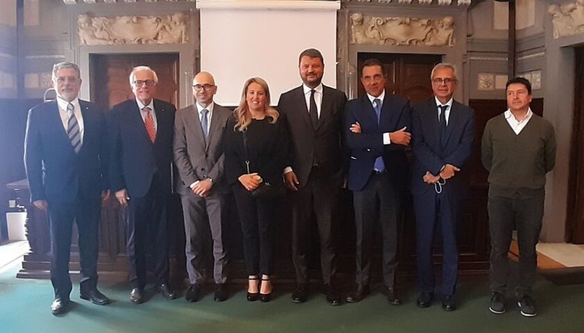 Firmato protocollo d’intesa tra Assemblea Parlamentare del Mediterraneo, Camera di Commercio di Salerno, Innexta e Università degli Studi di Salerno