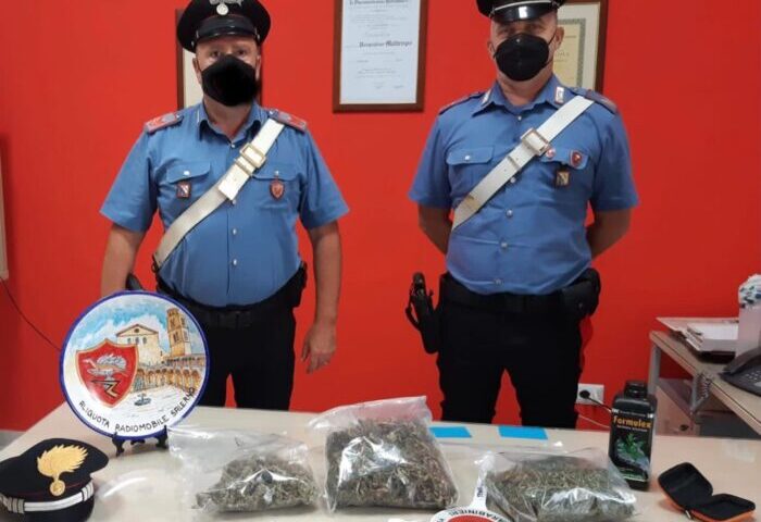 In casa con oltre 4 etti di marijuana: arrestato 33enne salernitano a Giovi
