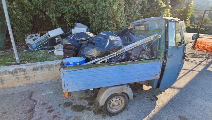 Cava de’ Tirreni, sequestrata area adibita a discarica abusiva