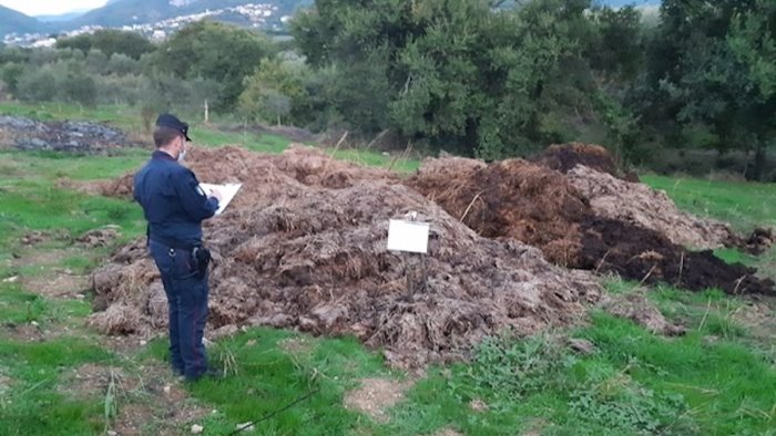 Ambiente, sequestro e denunce ad Olevano sul Tusciano