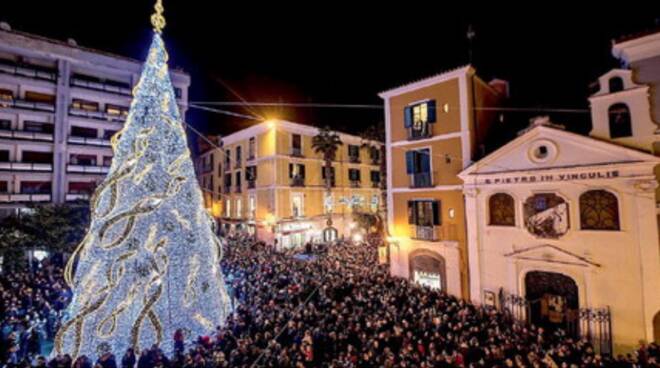 Luci d’Artista, 210mila euro per l’albero in piazza Portanova