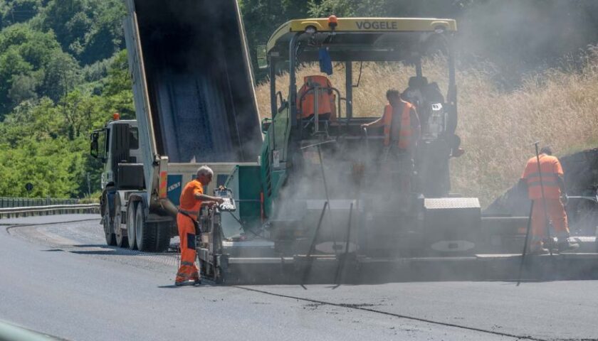 A Roscigno i lavori di messa in sicurezza sulla SR 418