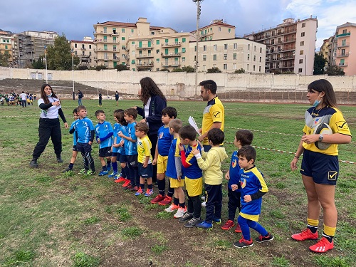 ARECHI RUGBY, PRIMI IN CAMPANIA PER IL MINIRUGBY: AL VESTUTI OLTRE 120 BAMBINI