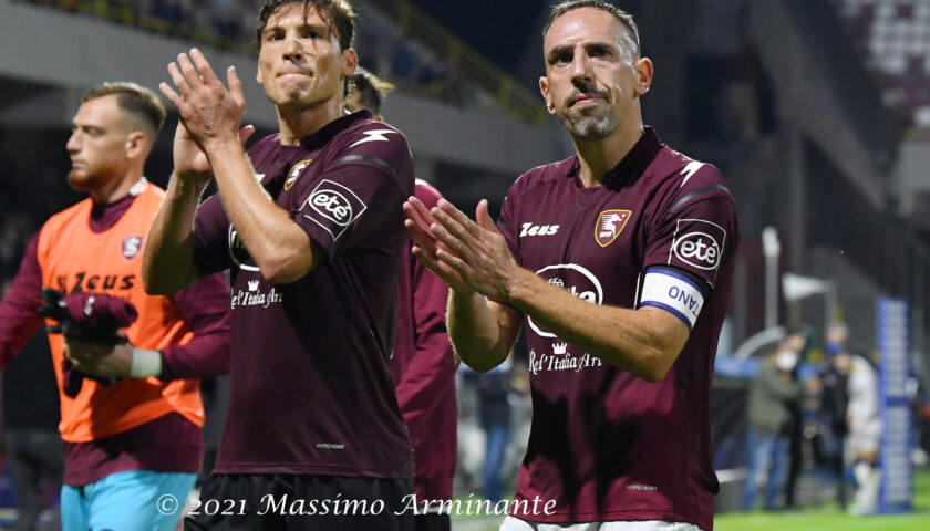 La fotocronaca del derby Salernitana – Napoli