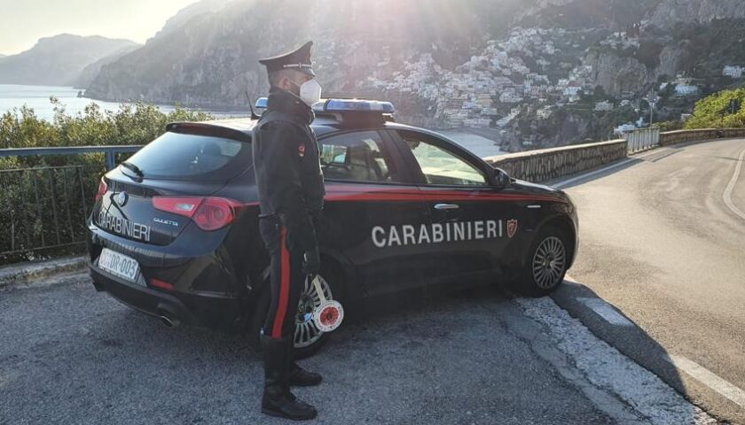 A Positano dipendente a lavoro senza green pass: multato insieme al titolare del bar