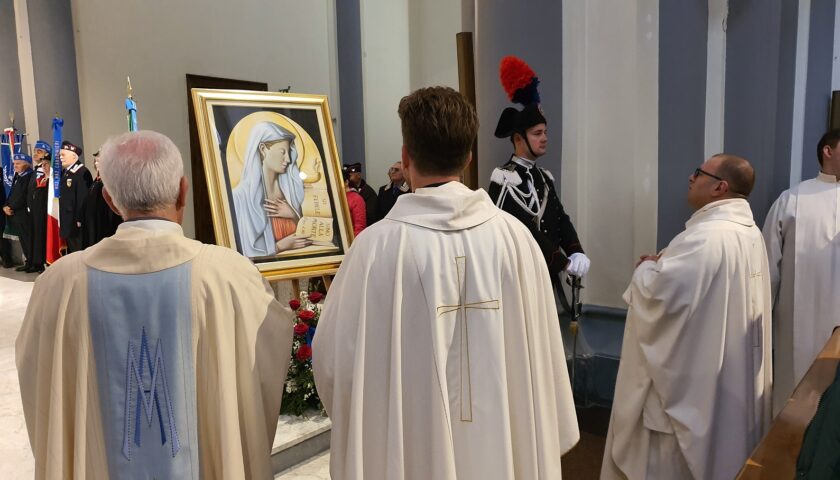 Salerno, celebrazione della “Virgo Fidelis”, Patrona dell’Arma dei Carabinieri.