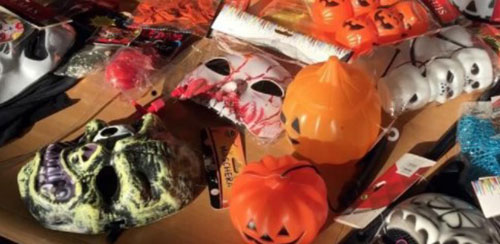 Halloween a Salerno e provincia, sequestrati 50mila capi