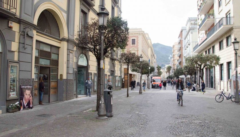 SALERNO, l’8 SETTEMBRE INIZIO CANTIERE LAVORI CORSO VITTORIO EMANUELE