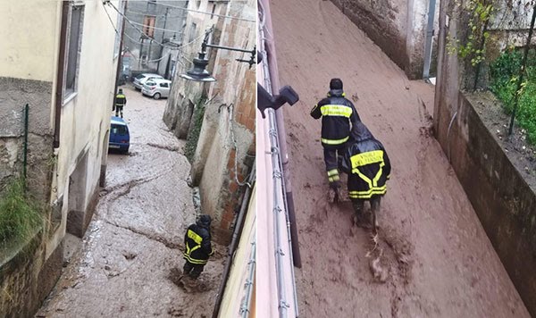 Prepezzano di Giffoni sei Casali: si rompe condotta idrica, disagi e paura