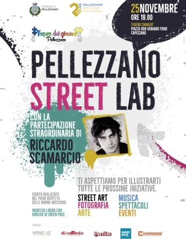 Rccardo Scamarcio ospite del progetto “Pellezzano Street Art Lab”