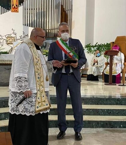 A Scafati inaugurato Largo Monsignor Aniello Marano, parroco