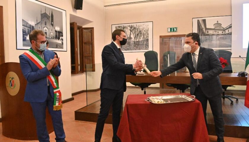 Premiato cavaliere Dario Mazzeo studente del Dipartimento di ingegneria dell’Università di Salerno