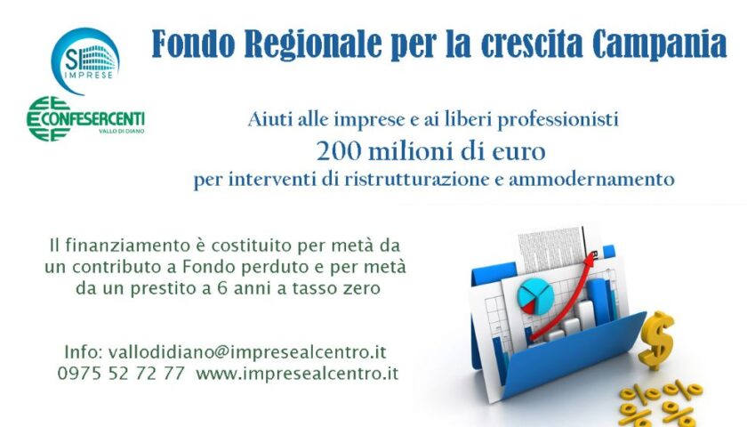 Aiuti alle imprese: 200 milioni dal fondo regionale per interventi di ristrutturazione e ammodernamento