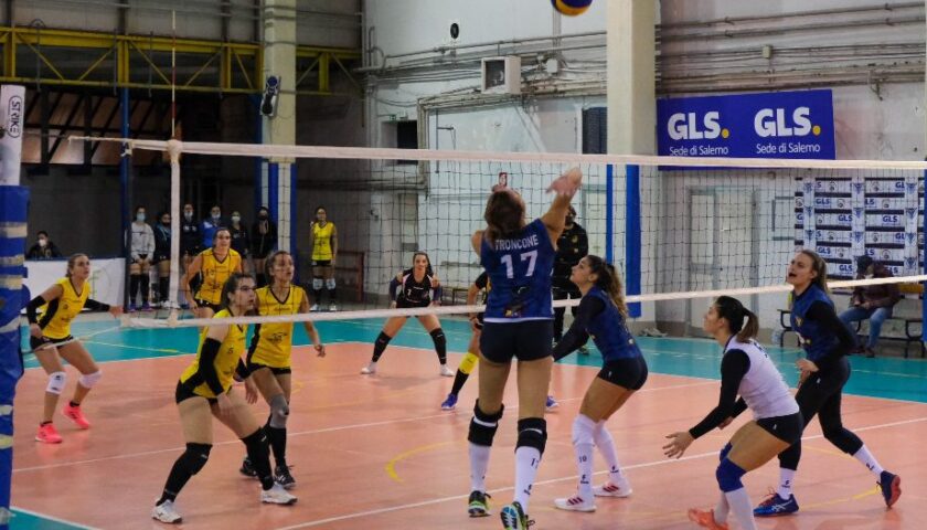 GLS Salerno Guiscards, ritorno in campo amaro per il team volley