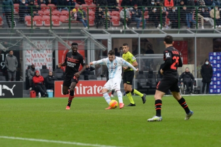 La Salernitana troppo fragile, Kessie e Saelemaekers la risolvono in diciotto minuti
