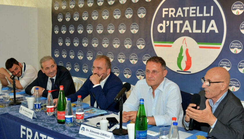 Morte Fasano, Edmondo Cirielli: “Fu lui a lanciarmi in politica quasi 30 anni fa, se ne va un amico”