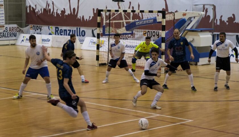 Polisportiva Salerno Guiscards, il team calcio a 5 batte 6-2 il Futsal Calanca
