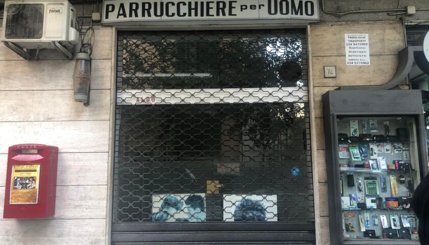 Salerno, chiude il coiffeur Aldo Fontana, storico parrucchiere di via Nizza