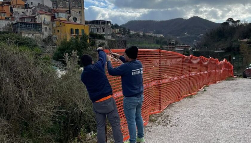 CAVA DE’ TIRRENI, INIZIATI I LAVORI DI VIA CINQUE