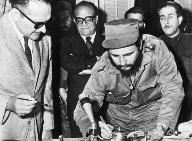 Il 16 febbraio del 1959 Fidel Castro diventa primo ministro di Cuba