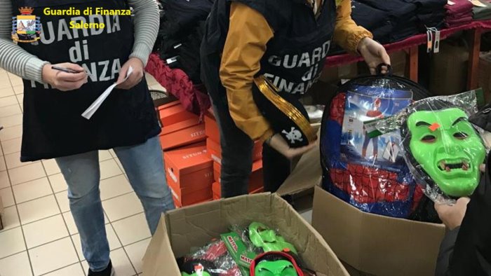 “Carnevale Sicuro”, ad Angri sequestrati 45mila articoli non conformi