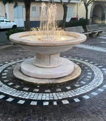 Nocera Superiore, riqualificata la fontana vandalizzata nel notte di Capodanno