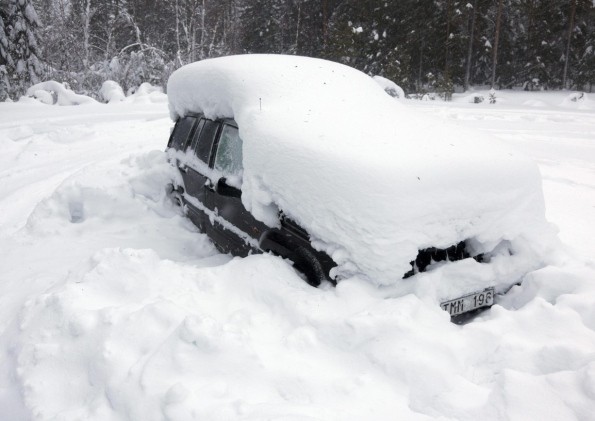 Neve a Caggiano, decine di famiglie ancora senza energia elettrica
