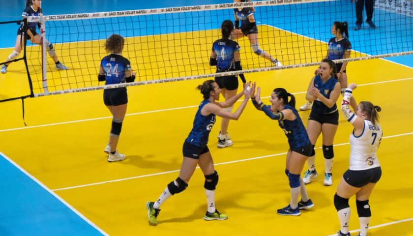 GLS Salerno Guiscards, le foxes vincono in casa della Volley World Napoli