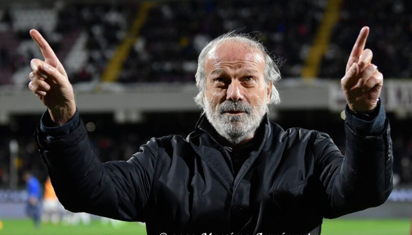 SALERNITANA, SABATINI: “HO VISTO I SEGNALI CHE AUSPICAVO. POSSIAMO GIOCARCELA FINO ALLA FINE”